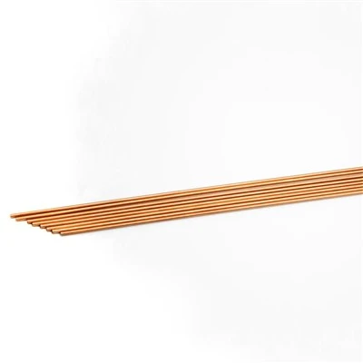 Tubo capilar reto de cobre duro